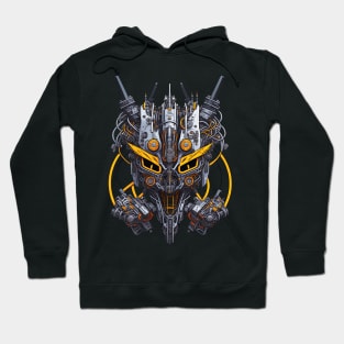 Mecha Skull S01 D69 Hoodie